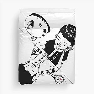 Tekkon Black and White Duvet Cover