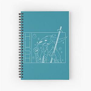 Hush Fitted Scoop Spiral Notebook