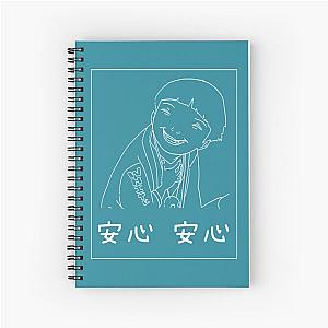 Be Happy Spiral Notebook