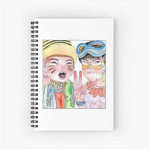 Treasure Town Watercolor Spiral Notebook