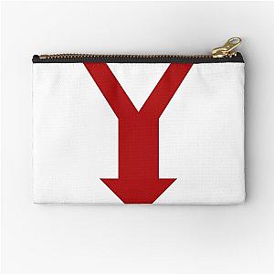 Red Arrow Down Tekkonkinkreet Zipper Pouch