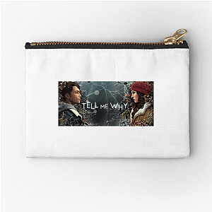Tell Me Why Merch Tell Me Why Zipper Pouches