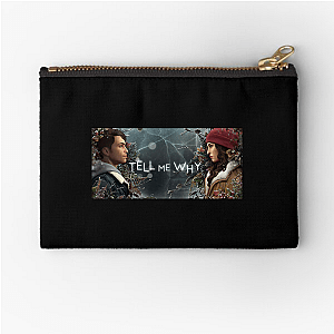 Tell Me Why Merch Tell Me Why Zipper Pouches