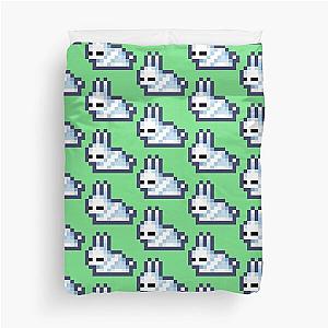 Sleepy Terraria Bunny Duvet Cover