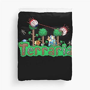 Funny Gift Terraria Game Christmas Duvet Cover