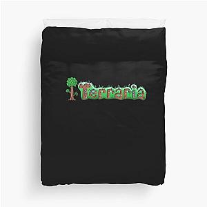 Essential Terraria Game Logo Christmas  Duvet Cover