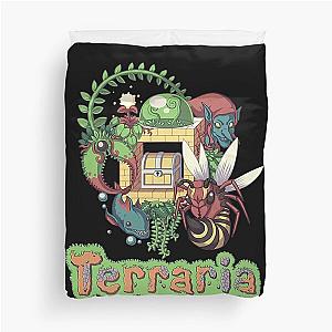 Day Gift for Terraria Game Jungle Halloween Duvet Cover