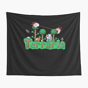 Funny Gift Terraria Game Christmas Tapestry