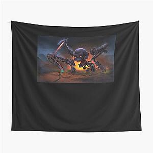 Vintage Photograp Terraria Game Christmas Tapestry