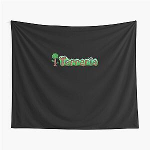 Essential Terraria Game Logo Christmas  Tapestry