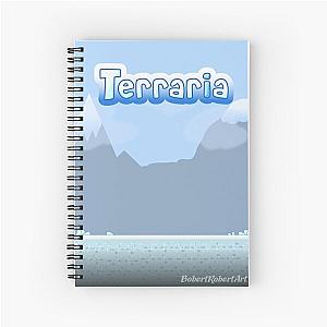 Terraria Snow Biome Spiral Notebook