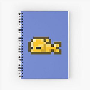 Sleepy Terraria Fish Spiral Notebook