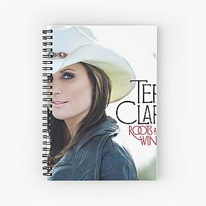 Terri Clark roots and wings Spiral Notebook