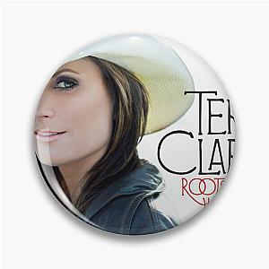 Terri Clark roots and wings Pin