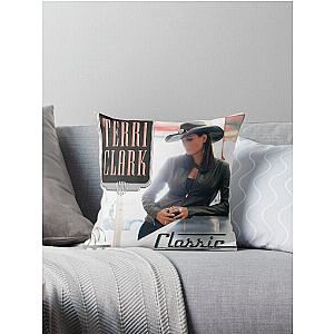 Terri Clark classic Throw Pillow