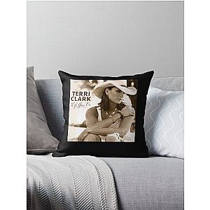 Terri Clark life goes on Throw Pillow