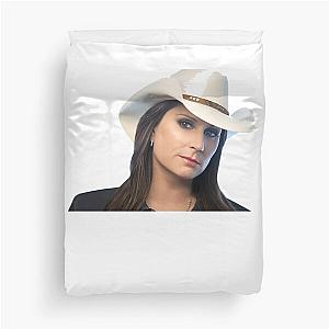 senimanartis terri clark net worth Duvet Cover