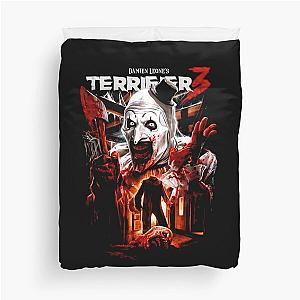 Terrifier 3 Heads Will Roll Duvet Cover