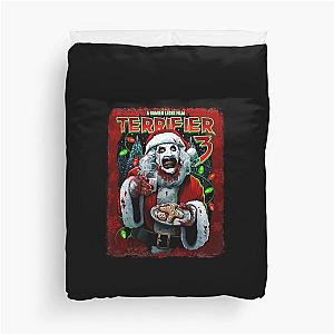 Poster of Terrifier 3 Christmas Duvet Cover