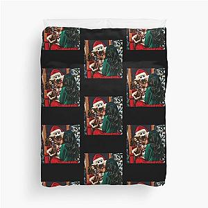 Terrifier christmas  Terrifier 3 Art the clown Duvet Cover