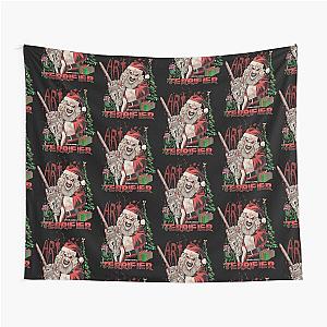 Clown Santa Terrifier 3 Tapestry