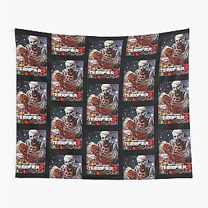 Terrifier  Christmas Terrifier 3 Art Tapestry