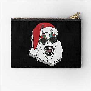 Art The Clown Terrifier 3 Santa Zipper Pouch