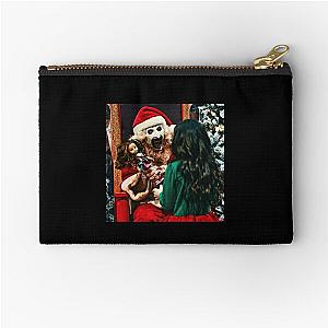 Terrifier christmas  Terrifier 3 Art the clown Zipper Pouch