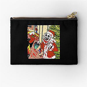 Terrifier 3 Christmas Fan Art Zipper Pouch