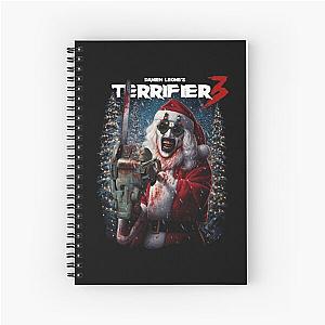 Terrifier 3 Christmas Spiral Notebook