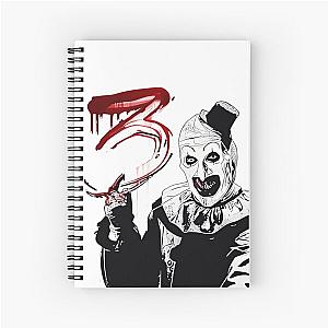 terrifier 3 Spiral Notebook