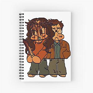 SHAW SIBLINGS CHIBIS - TERRIFIER 3 Spiral Notebook