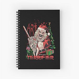 Clown Santa Terrifier 3 Spiral Notebook