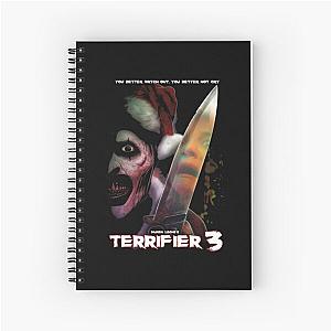 Terrifier 3 Movie Retro Spiral Notebook