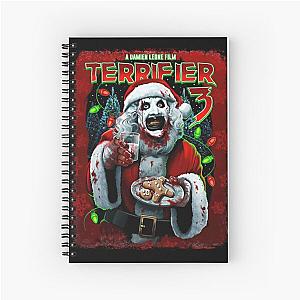 Poster of Terrifier 3 Christmas Spiral Notebook