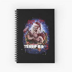 Terrifier 3 Art The Clown Movie Spiral Notebook