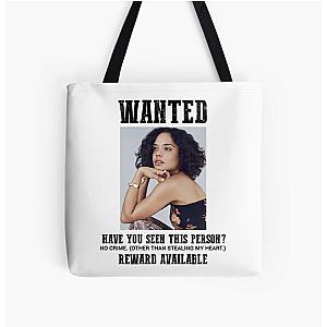 Wanted: Tessa Thompson All Over Print Tote Bag