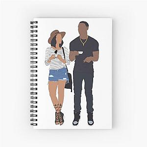Tessa Thompson Michael B. Jordan Notebook