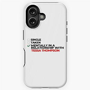 Mentally in a relationship with Tessa Thompson iPhone Case