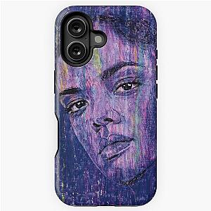 Tessa Thompson - Hand Drawn Oil Ink Portrait iPhone Case