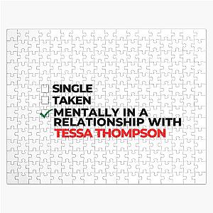 Mentally in a relationship with Tessa Thompson Jigsaw Puzzle