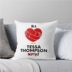 In a Relationship With Tessa Thompson Throw Pillow