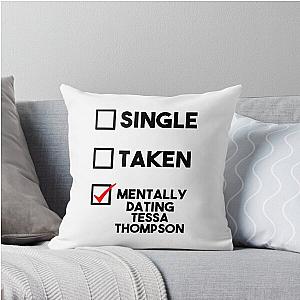 Dating Tessa Thompson Throw Pillow