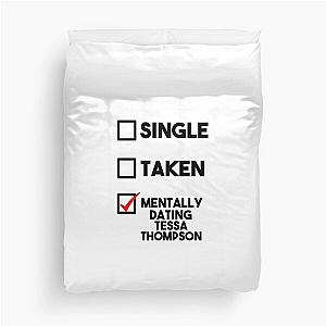 Dating Tessa Thompson Duvet Cover