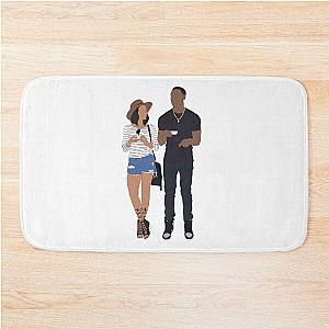 Tessa Thompson and Michael B. Jordan Bath Mat