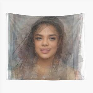 Tessa Thompson Portrait Art Tapestry