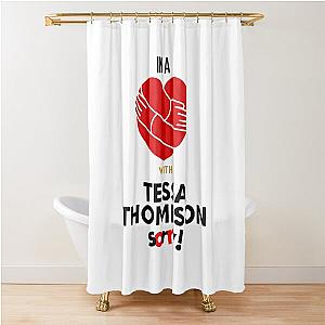 In a Relationship with Tessa Thompson Shower Curtain