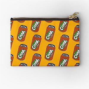 Tessa Violet Zipped Crush Pouch
