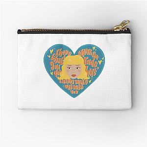 BAD IDEAS Tessa Violet Zipper Pouch