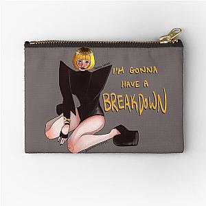 I'm Gonna Have a Breakdown - Tessa Violet Zipper Pouch